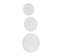 HEALSOPTHY 300 Piezas Película Transparente para Insignias Plásticas Protección Resistente y Flexible para Chapas DIY Círculo Material Claro para Manualidades y Creaciones Personalizadas