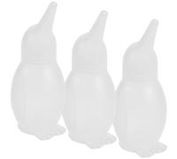 HEALSOPTHY 3piezas Aspirador Reutilizable para Bebés Sacamocos Bebe Limpiador Herramienta Manual Portátil para Hogar y Viajes