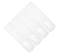 HEALSOPTHY 4 Fundas de Silicona Transparente Ligeras Prueba de Golpes para Control de Aire Acondicionado y Televisión para Oficina y Uso Diario