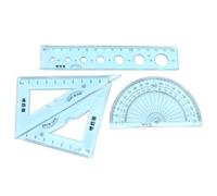 HEALSOPTHY 4 Piezas Gobernantes Infantiles Regla Flexible de Plástico, Tamaño Pequeño, Escala Clara, Ondulado, para Uso Escolar, para Estudiantes, Artistas y Diseñadores