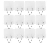 HEALSOPTHY 40 Ganchos Adhesivos Invisibles para Colgar Cuadros y Platos sin Taladro Autoadhesivos Blancos Soporte Fuerte Extraíbles Marcas Ideales para Decoración en Paredes Lisas