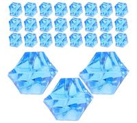 HEALSOPTHY 450 Cubitos de Hielo Acrílicos Falsos Irregulares para Decoración Alto Efecto de Simulación y Resistencia, Ideales para Fotografía de Alimentos y Manualidades