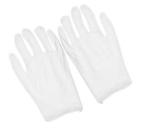 HEALSOPTHY 6 pares Guantes de Inspección de Joyas y Monedas de Algodón de Guantes para Adecuados para de Arte y Uso Profesional