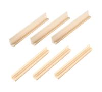 HEALSOPTHY 6 Piezas Bases de Duraderas para Exhibición de Fichas Estantes para y Soporte para Mesa para Tren Mexicano y Mahjong para Decoración y Desarrollo Infantil