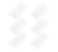 HEALSOPTHY 6 Piezas de Vidrio Frangible para Alarma de Incendio Resistencia al Calor y Fácil Reemplazo, Cubierta Protectora para Interruptor Manual en Sistemas de Seguridad