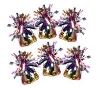 HEALSOPTHY 6 Piezas Pesas para Globos Reutilizables Bloques de Peso para Globos de Decoración para Fiestas Bodas Eventos
