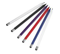 HEALSOPTHY 6 Piezas Stylus Pen Forma de Lápiz Lápices Capacitivos Táctiles para Tabletas y Smartphones Precisión Alta para Dibujo Escritura y Navegación Diseño y Portátil