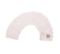 HEALSOPTHY 64 Piezas Cartas I Ching de Divinación Completa con Libro Instrucciones Adornos Estilo Chino para Práctica Espiritual y Herramientas de Adivinación