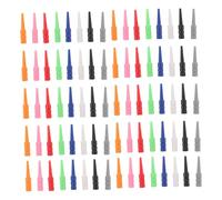 HEALSOPTHY 80 Piezas Clavijas de Repuesto para Tablero de Cribbage Tradicionales, 80 Piezas de Plástico Cónico de 3,4 CM, Colores Variados para Puntuación Rápida, Compatibles Agujeros de 0,3