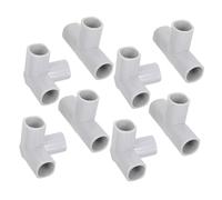 HEALSOPTHY 8piezas Conectores t para Parques Infantiles Accesorios De Seguridad para Vallas Infantiles y Mascotas Base Modular Sin Herramientas Unión Sólida para Protección Infantil y Mascota