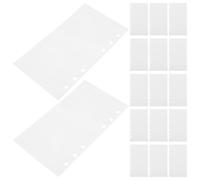 HEALSOPTHY Álbum de Pegatinas Reutilizable A5 2 Sets de 50 Hojas Desprendibles Doble Cara en Papel para Coleccionar Pegatinas Folleto de Hojas para Manualidades y Scrapbooking