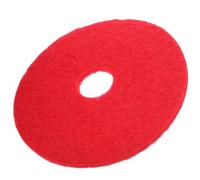 HEALSOPTHY Almohadilla de Limpieza Roja para Máquina Limpiadora de Pisos 17 Pulgadas Tela Resistente para Pulir y Limpiar Suelos de Madera Baldosa y Mármol Repuesto Multifuncional para