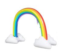 HEALSOPTHY Arco Inflable de Agua para Juguete Seguro para Aire Césped Material PVC Duradero Fácil Limpieza y Almacenamiento para Interacción Familiar