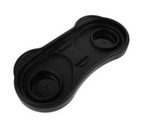 HEALSOPTHY Bandeja para Carrito con Diseño Panda Soporte Desmontable para Comida y Bebida Plato Plástico Resistente y Antideslizante para Paseo y Viajes Diarios