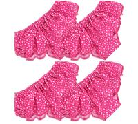 HEALSOPTHY Bragas de Muñeca de Juguete para Muñecas de 18 Pulgadas 4 Piezas Reutilizables de Tela Suave Accesorio para Cambiar Ropa en Juegos de Simulación