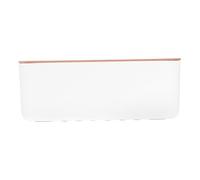 HEALSOPTHY Caja Organizadora de Cables Redonda con Contenedor para Guardar y Proteger Regletas y Adaptadores Diseño Práctico para Ocultar Cables y Mantener Oficina