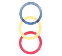 HEALSOPTHY Cinta de Diapasón para Violonchelo y Violín, Pegatinas de Posición de Dedos en Rojo, Amarillo y Azul, 3 Mm, Juego de 3 Piezas para Aprendizaje Musical, Accesorio Educativo