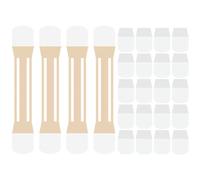 HEALSOPTHY Cintas Invisibles para Reafirmar Piel del Cuello 4 Bandas Color Piel para Lifting y Reducción de Arrugas Adhesivas Reutilizables para Cuidado y Rejuvenecimiento del Cuello