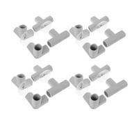 HEALSOPTHY Conectores de Cerca de Plástico para Corral de Bebés Incluye Conectores Codo de Esquina para Estabilizar la Puerta de Seguridad Interiores