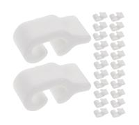 HEALSOPTHY Conectores de Plástico para Jaulas de Mascotas 48 Piezas, Clips de Conexión Aplicables para Armarios y Cercas Modulares, Color Claro, Sujetadores Resistentes para