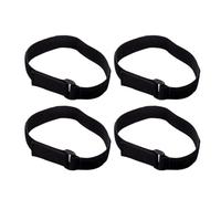 HEALSOPTHY Correas Antideslizantes Ajustables Hechas de Poliéster Negro Juego de 4 Ideales para Evitar Caídas y Mantener Botas en Su Lugar para Botas Altas de Mujer
