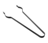 HEALSOPTHY Crisol de Fundición de Metales Negras de 42,7 X 7,5 X 1,5 Cm, Herramienta Ergonómica para Fundición de Joyas, Equipo Resistente