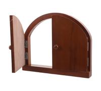 HEALSOPTHY Cubierta de Interruptor de Luz de Madera Maciza Rústica 22.5x18.5 Cm Protector Eléctrico para Seguridad Infantil en Dormitorio, Oficina y Apartamento Tapa para Enchufe Exterior