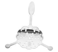 HEALSOPTHY Cuchara de Absenta Hueca de Acero Inoxidable 304 Diseño Decorativo y Función para Remover Cubos de Azúcar, Adecuado para Barras en Casa