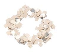HEALSOPTHY Estaño Soldar de Plata y Adecuado para Fabricación y Reparación 100 Piezas Precortado Baja Temperatura, Velocidad Rápida Acabado Limpio para Joyería de Pulseras y Anillos