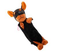 HEALSOPTHY Estuche para Lápices De Felpa Bonito para Niña, Color Negro, Gran Capacidad, Ligero y Lavable, Adecuado para Escolares, Oficina y Dibujo, Uso Diario y Vacaciones