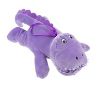 HEALSOPTHY Funda Aislante Térmica de Peluche para Biberón de Ñiño, Protector Decorativo de Botella en Color Lila Claro, Transpirable y Lavable, Adecuado para Alimentación Infantil y Uso