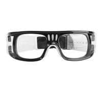 HEALSOPTHY Gafas Deportivas de Baloncesto Negras PC Protección Anti Deslumbrante y Resistencia a Impactos para Tenis y Senderismo