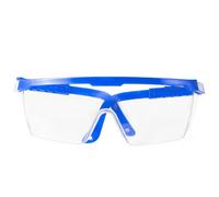 HEALSOPTHY Gafas Protectoras Multifunción Azules para Exteriores Deflector de Saliva y Protección contra Polvo y Viento, 1 Pieza para Uso Industrial y Seguridad Personal