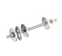 HEALSOPTHY Herramienta Resistente y Anti-Desgaste de Instalación de Bicicleta para Eje Intermedio Cojinete Central de Metal Plata para Mantenimiento de Bicicletas