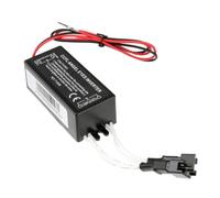 HEALSOPTHY Inversor de Ojo de Ángel Ccfl de 12v Protección contra Sobrecarga y Sobretemperatura, Fabricado en Plástico y Componentes Electrónicos para Anillos Luminosos