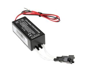 HEALSOPTHY Inversor de Ojo de Ángel Ccfl de 12v Protección contra Sobrecarga y Sobretemperatura, Fabricado en Plástico y Componentes Electrónicos para Anillos Luminosos