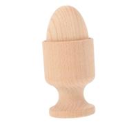 HEALSOPTHY Juguete Montessori de Madera para Ejercicio de Encaje de Huevos con Huevera y Seguro para Desarrollo Sensorial y Coordinación Manual Bebés y Niñas