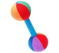 HEALSOPTHY Juguete para Niña Mancuerna Colorida Entrenamiento de Agarre Coordinación Mano- Desarrollo Visual y Auditivo Material Seguro para Recién Nacidos