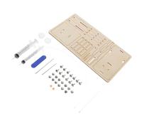 HEALSOPTHY Kit de Construcción Hidráulica de Madera para Juguete Educativo DIY para Desarrollar Habilidades Científicas y Pensamiento Práctico Mesa Hidráulica y Duradera para Exploración