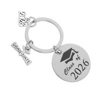 HEALSOPTHY Llavero de Graduación Acero Inoxidable Resistente Recuerdo Académico Duradero para Estudiantes Universitarios como Regalito para Alumnos y Souvenir para Fiestas de Clausura