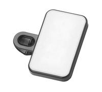 HEALSOPTHY Luz LED Selfie Clip para Cámara Portátil y para Fotografía Streaming y Maquillaje Compatible con Ordenador Sin Deslumbramiento