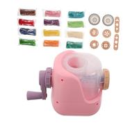 HEALSOPTHY Máquina Manual de Pasta Falsa Extrusora de para Modelar Comida con Arcilla Suave para Manualidades Imaginación Familiar