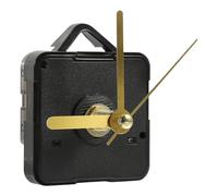 HEALSOPTHY Maquinaria Reloj Pared Mecanismo de Reloj de Pared de Plástico, Textura Resistente para Reparación y Creación Manual de Relojes, Kit de Movimiento Silencioso
