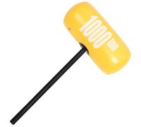 HEALSOPTHY Martillo Inflable Grande de PVC Amarillo 2 Piezas, Juguete de Mazo para Fiesta de Cumpleaños, Decoración y Utilería para Juegos Infantiles y Actividades Recreativas