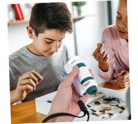 HEALSOPTHY Microscopio Portátil Compacto para Ampliación Práctico y para Estudiantes y Exploración Científica Bolsillo