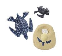 HEALSOPTHY Modelo Cognitivo De Tortuga Laúd para Niños, Figura Educativa De Ciclo De Crecimiento, Juguete De Imitación Realista, Aprendizaje sobre Evolución Animal y Vida Marina, Set Educativo De