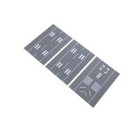 HEALSOPTHY Modelo de Pista de Aeropuerto en Miniatura 45X10 CM Plataforma de Exhibición de Aviones Pequeños de Plástico Superficie de Despegue para Modelos Decoración y Colección para Uso