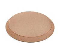HEALSOPTHY Molde Formador Redondo para Cerámica Pequeño, Tabla de Densidad de Madera Resistente, Molde para Placas de Arcilla, Herramientas para Alfarería Manual y Creación de Formas