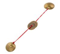 HEALSOPTHY Monedas Chinas de Latón para Adivinación con Conchas Monedas de Suerte Feng Shui para Decoración de Año Lunar Incluye Guía Detallada para Principiantes