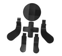 HEALSOPTHY Paddles Metálicos para Mando Series Repuestos Duraderos y Convenientes para Gamepad Color Negro Compatible con Controlador